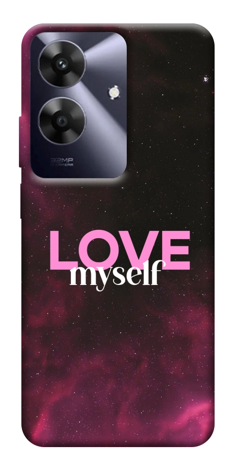 Чехол Love myself для Realme Note 60x