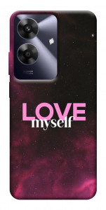Чехол Love myself для Realme Note 60x