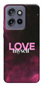 Чехол Love myself для Motorola Edge 60 Neo