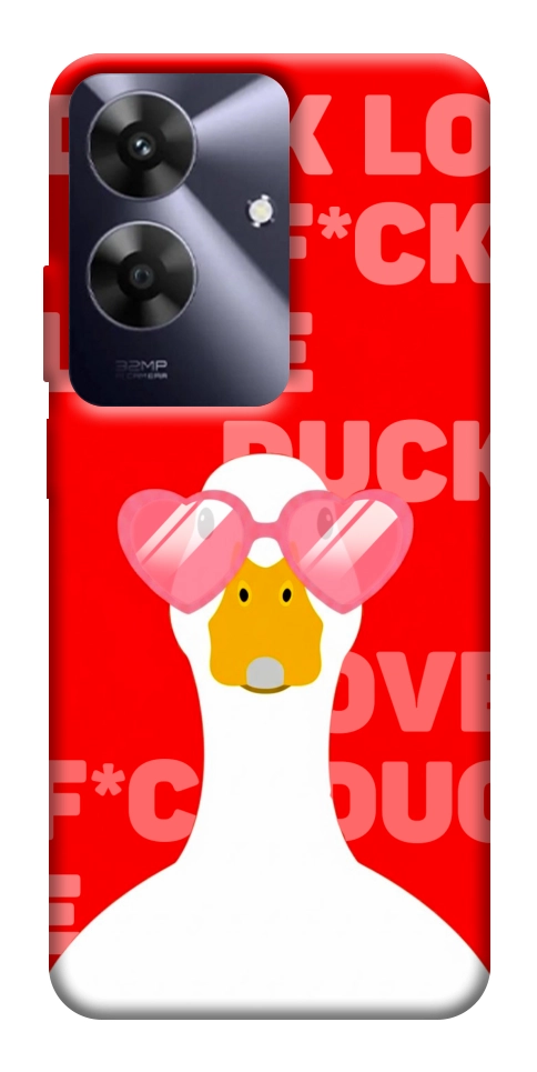 Чехол Lovely duck для Realme Note 60x