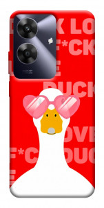 Чехол Lovely duck для Realme Note 60x