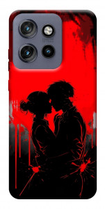 Чехол Silhouette couple для Motorola Edge 60 Neo