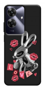 Чехол Metal bunny для Realme Note 60x
