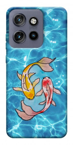 Чехол Koi fish для Motorola Edge 60 Neo