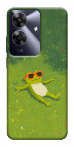 Чехол Лягушачий chill для Realme Note 60x