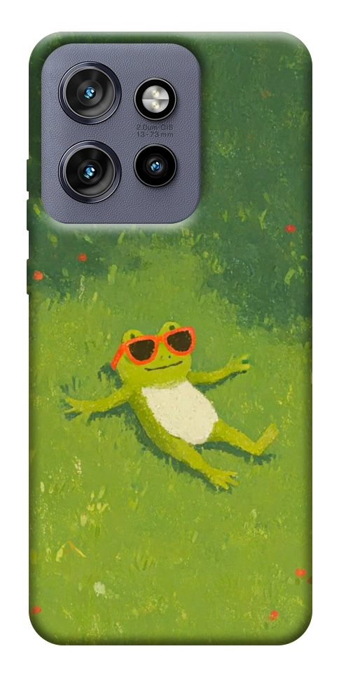 Чехол Лягушачий chill для Motorola Edge 60 Neo