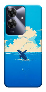 Чехол Whale view для Realme Note 60x