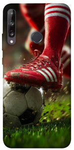 Чехол Сlose up football для Huawei P40 Lite E
