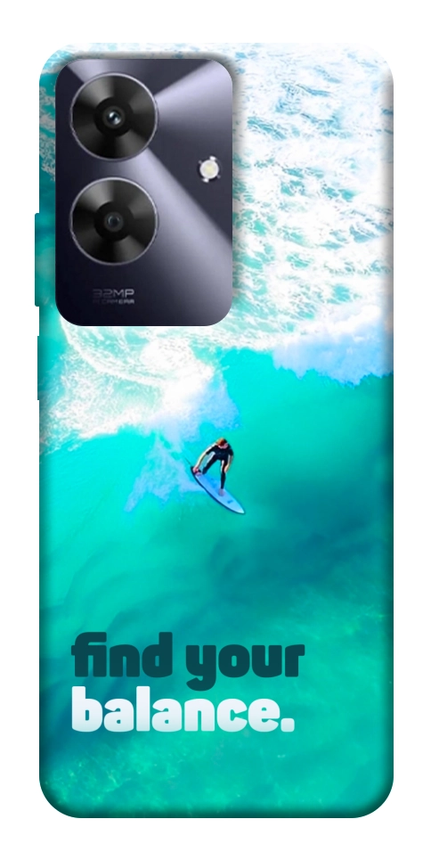 Чехол Find your balance для Realme Note 60x