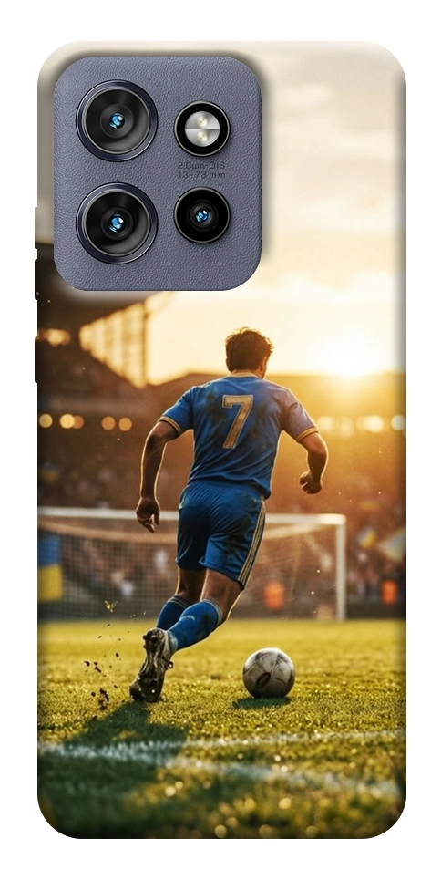 Чехол Football player для Motorola Edge 60 Neo