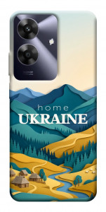 Чехол Ukraine home для Realme Note 60x