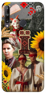 Чехол Ukr collage для Huawei P40 Lite E