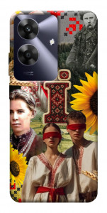 Чехол Ukr collage для Realme Note 60x