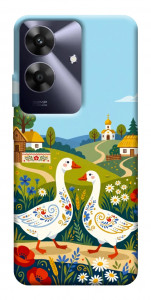 Чехол Ukr gooses для Realme Note 60x