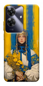 Чехол Ukrainian woman для Realme Note 60x