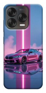 Чехол Pink neon car для ZTE Nubia V70 Design