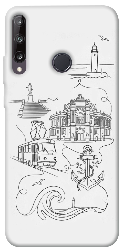 Чехол Odesa spirit для Huawei P40 Lite E