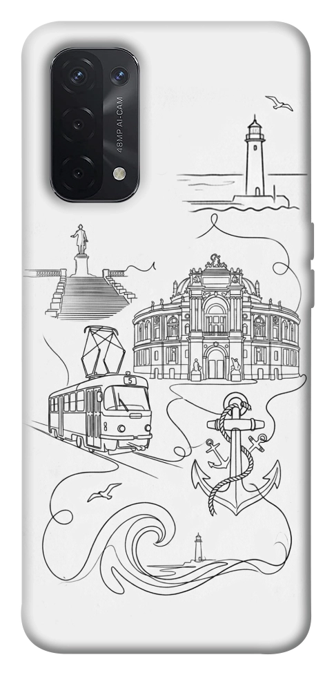 Чехол Odesa spirit для Oppo A74 5G