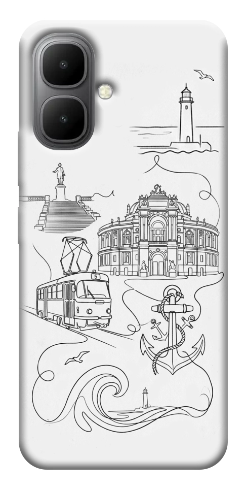 Чехол Odesa spirit для Infinix Smart 10