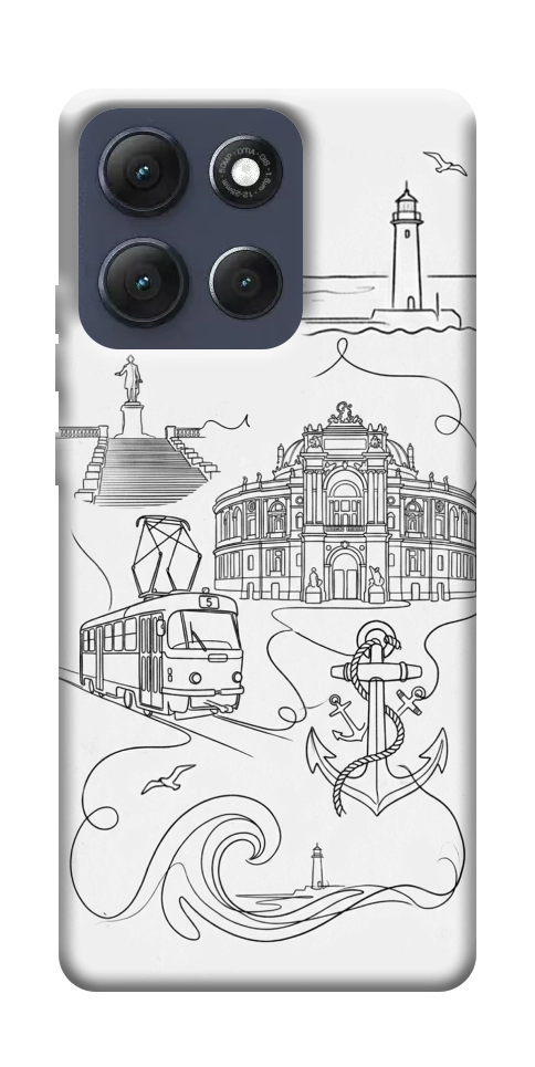 Чехол Odesa spirit для Motorola Moto G86 Power