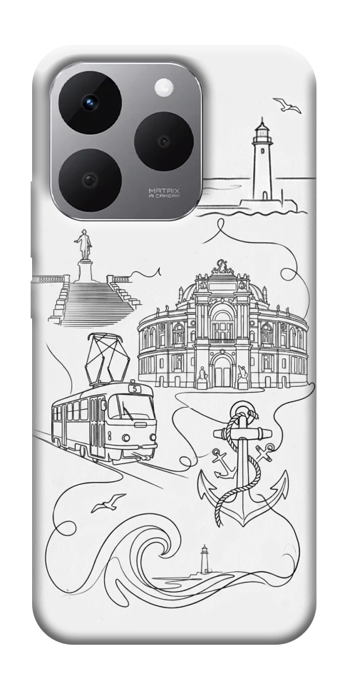 Чехол Odesa spirit для Realme 15T