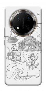 Чохол Odesa spirit для Huawei Honor X9c
