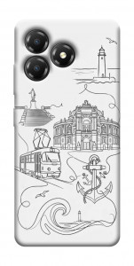 Чехол Odesa spirit для ZTE Blade A36