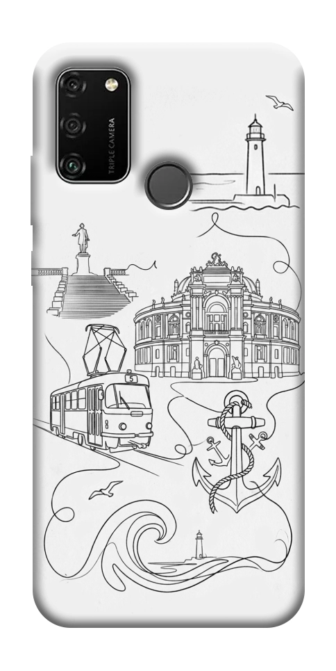 Чехол Odesa spirit для Huawei Honor 9A
