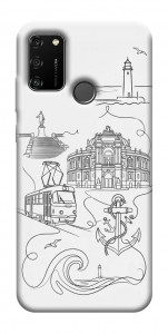 Чехол Odesa spirit для Huawei Honor 9A