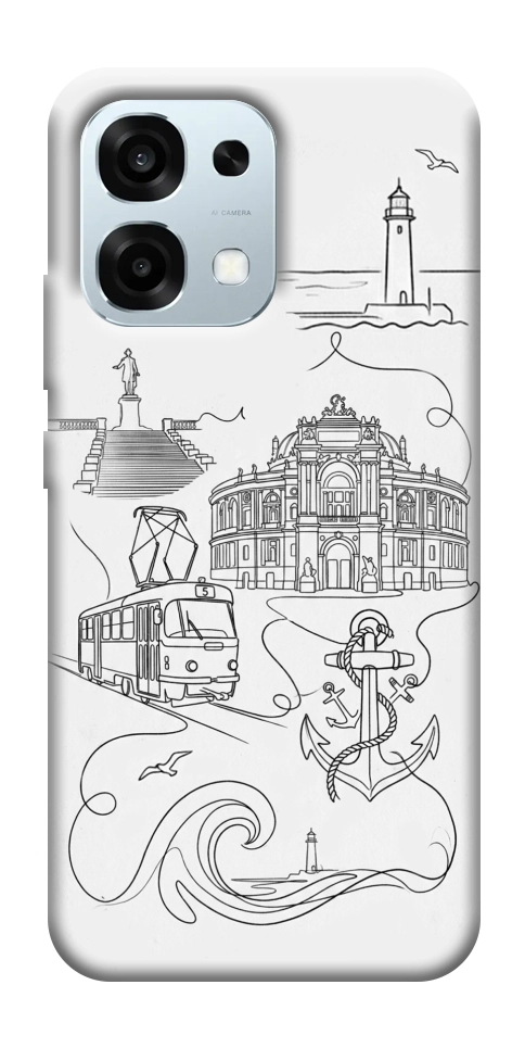 Чехол Odesa spirit для Oppo A6 Pro