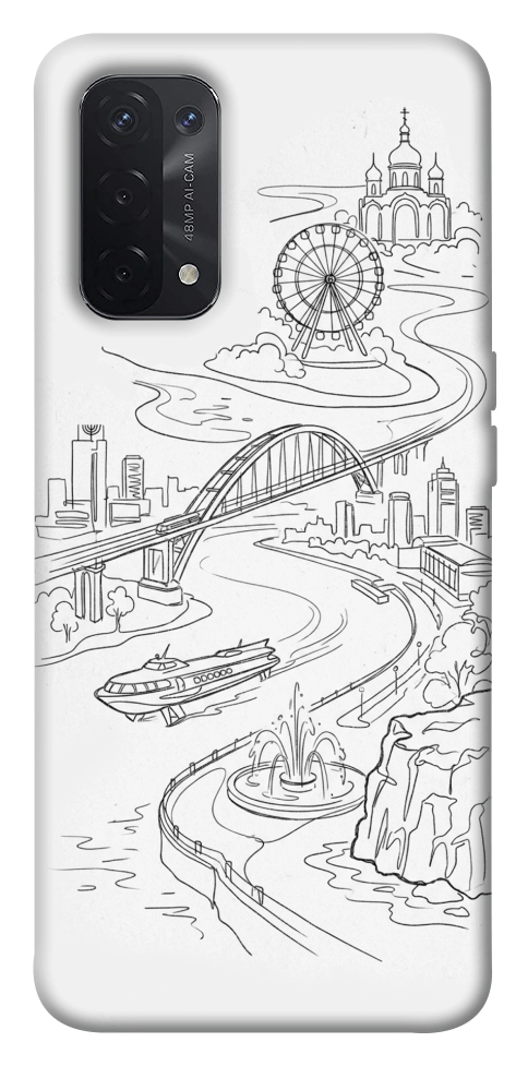Чехол Dnipro spirit для Oppo A74 5G