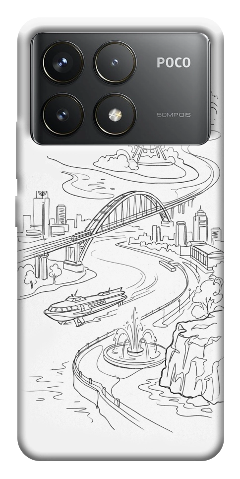 Чехол Dnipro spirit для Xiaomi Poco F6 Pro