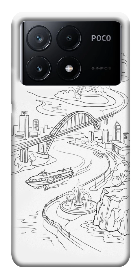 Чехол Dnipro spirit для Xiaomi Poco X6 Pro