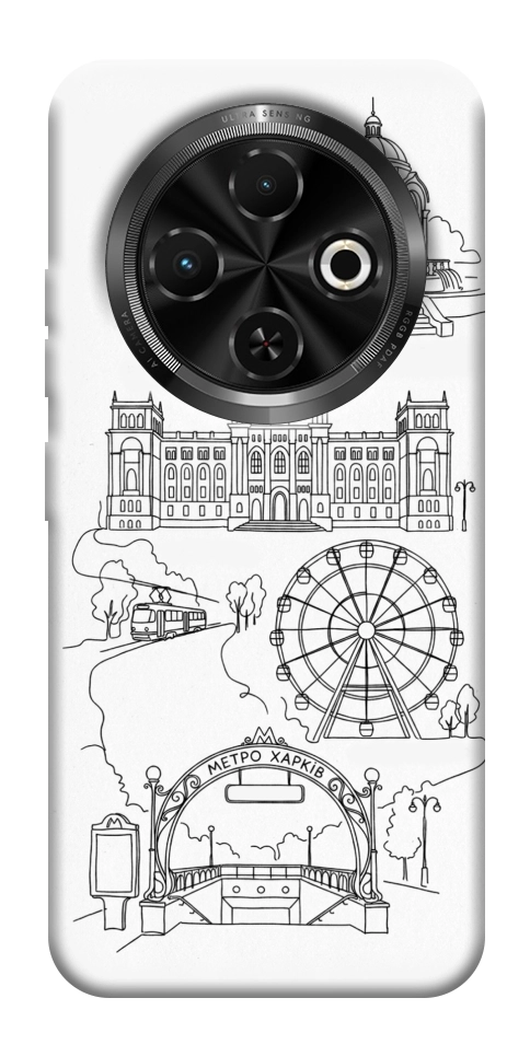 Чехол Kharkiv spirit для TECNO Spark 30C (KL5n)