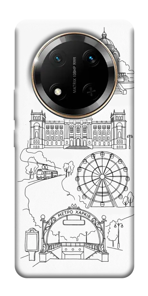 Чохол Kharkiv spirit для Huawei Honor X9c