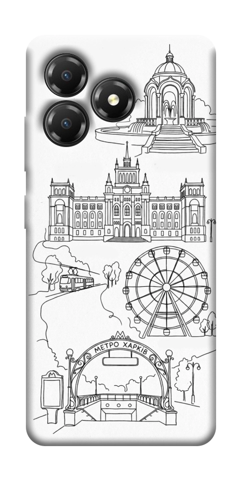 Чехол Kharkiv spirit для ZTE Blade A36