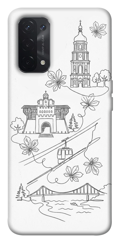Чехол Kyiv spirit для Oppo A74 5G