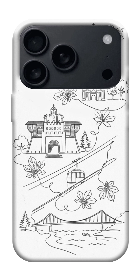 Чохол Kyiv spirit для iPhone 17 Pro