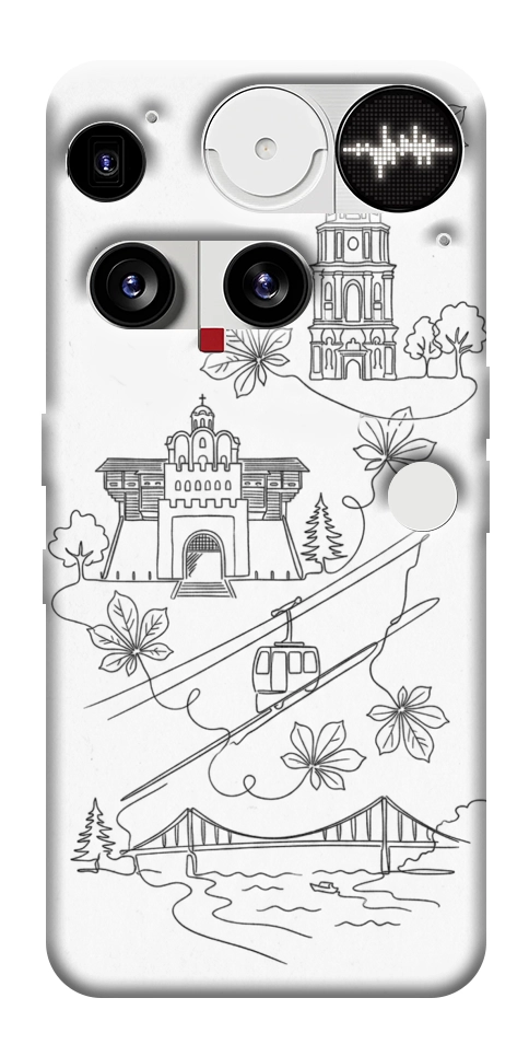 Чохол Kyiv spirit для Nothing Phone (3)