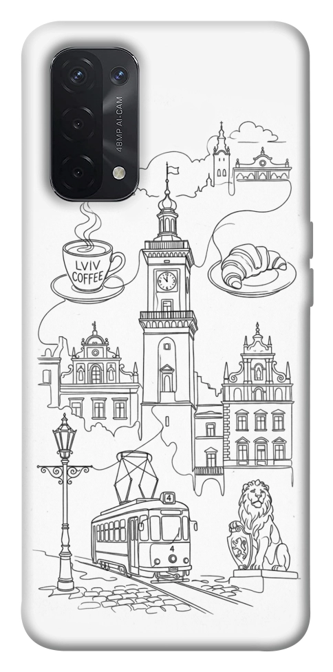 Чехол Lviv spirit для Oppo A74 5G