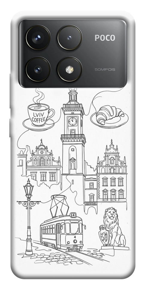 Чехол Lviv spirit для Xiaomi Poco F6 Pro