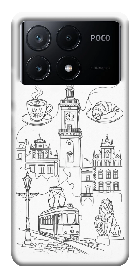 Чохол Lviv spirit для Xiaomi Poco X6 Pro