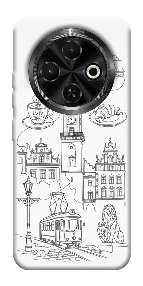 Чохол Lviv spirit для TECNO Spark 30C (KL5n)