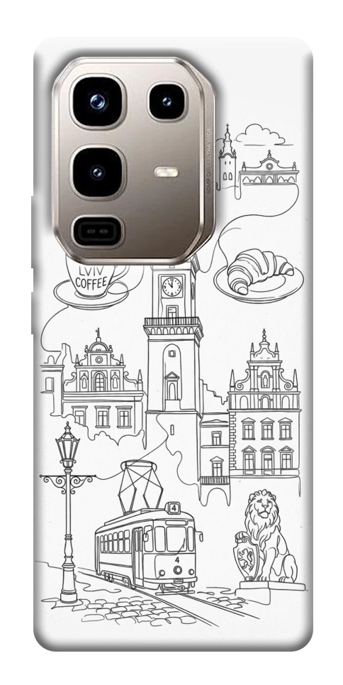 Чехол Lviv spirit для Infinix Note 50 Pro 4G
