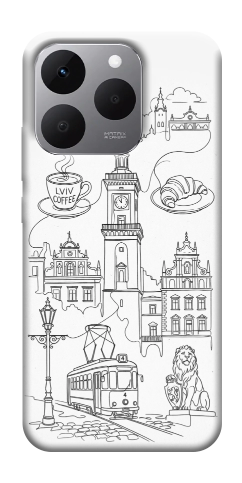 Чехол Lviv spirit для Realme 15T