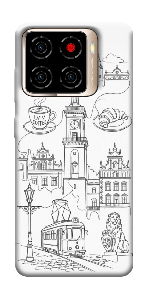 Чехол Lviv spirit для ZTE Blade A56