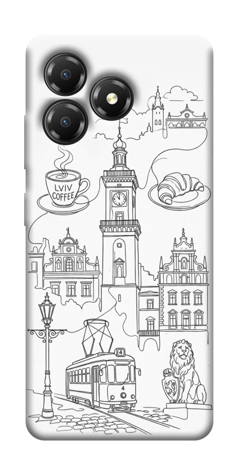Чехол Lviv spirit для ZTE Blade A36