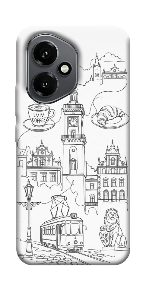 Чохол Lviv spirit для Huawei Honor 400