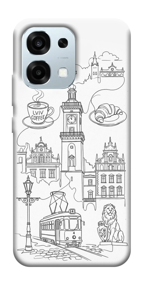 Чехол Lviv spirit для Oppo A6 Pro