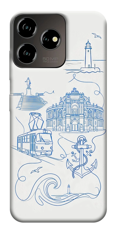 Чохол Southern pearl для ZTE Blade V50 Design 4G